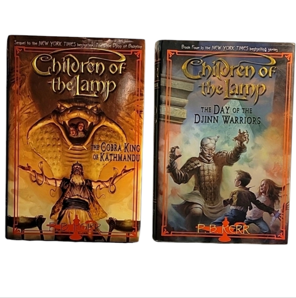 2 Children Of The Lamp Hard Cover Books P.B.Kerr